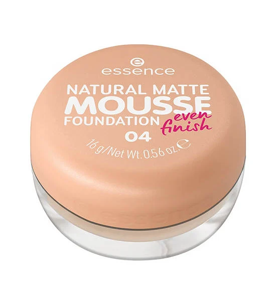Essence Natural Matte Mousse Foundation 16 g Оригинал