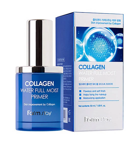 FARMSTAY Collagen Water Full Moist Primer 50 mL Оригинал