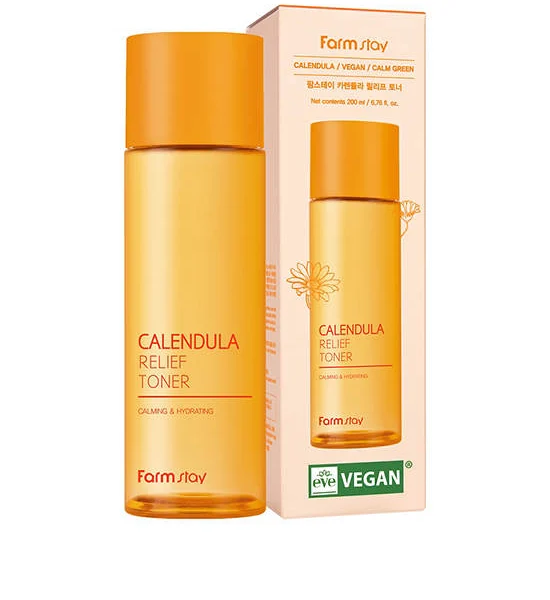 FARMSTAY Calendula Relief Toner 200 mL Оригинал