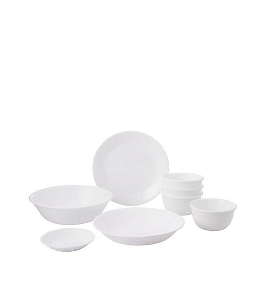 CORELLE Dish Set Trial Pack Winter Forest 8 Pcs White Оригинал