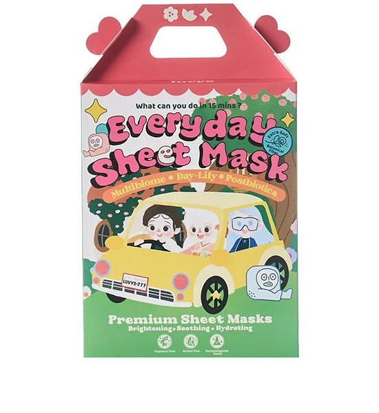 LUVYS Sheet Mask (7 Pcs.) Everyday Оригинал