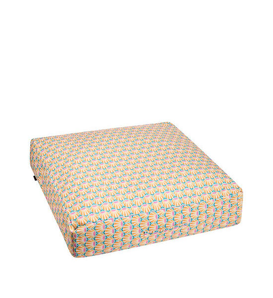 CENTRAL HOME Seat Cushion Poly Printed 65x65x15 cm Multi-Color Оригинал