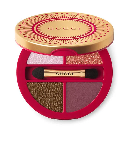 GUCCI Palette De Beauté Quatuor Eyeshadow Palette Limited-Edition 04 Festive Glow 6 g Оригинал