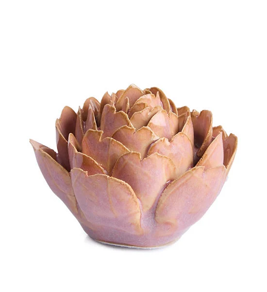 CENTRAL HOME Ceramic Decoration Flower Shape CRM 7x5 cm Brown Оригинал