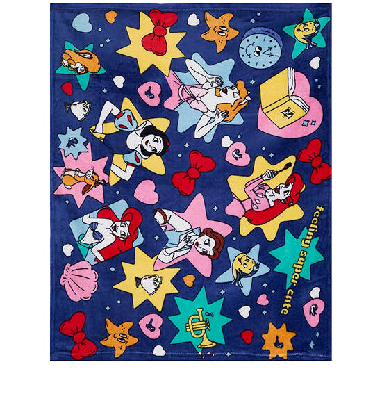 MINI MONO Blanket Mix Princess Pattern 100x80 cm Multi-Color Оригинал