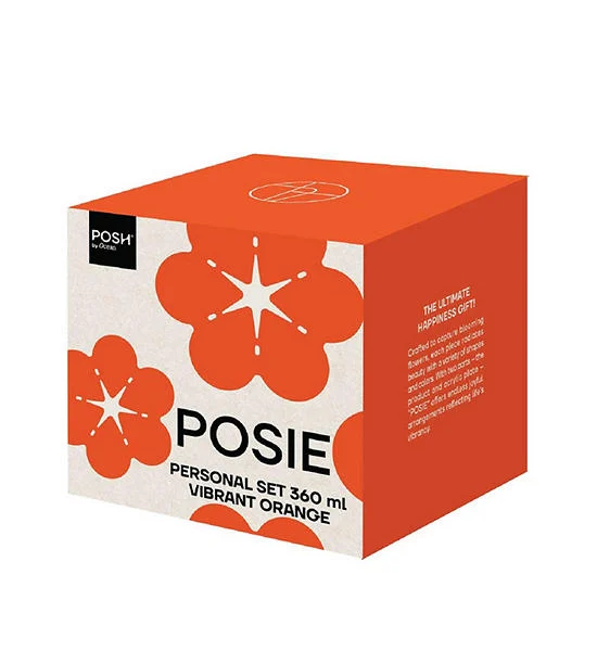 POSH Mug Set Posie Personal 360 mL. Pack 1 Vibrant Orange Оригинал