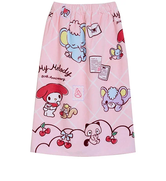 SANRIO Towel Wrap Cherry 130 cm My Melody Size 84x130 cm Pink Оригинал