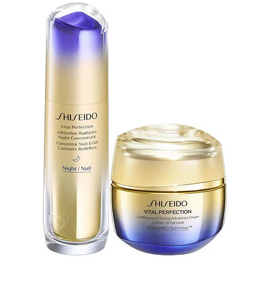 SHISEIDO Special Set Vital Perfection Liftdefine Radiance Night Concentrate & Cream Оригинал
