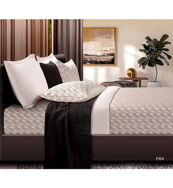 SANTAS Season Comforter 1 pcs Design FIKA (511T) Beige Оригинал