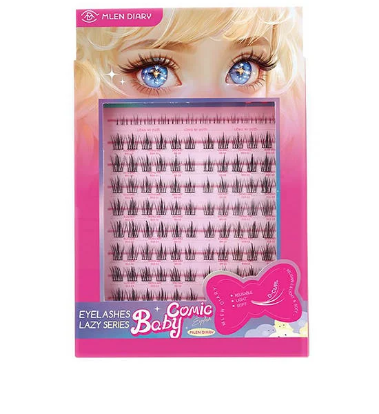 MLEN DIARY Eyelashes - Baby Comic (10 Row) Оригинал