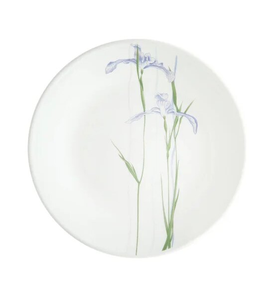 CORELLE Dinner Plate 10" (25.5 cm.) - Shadow Iris White Оригинал