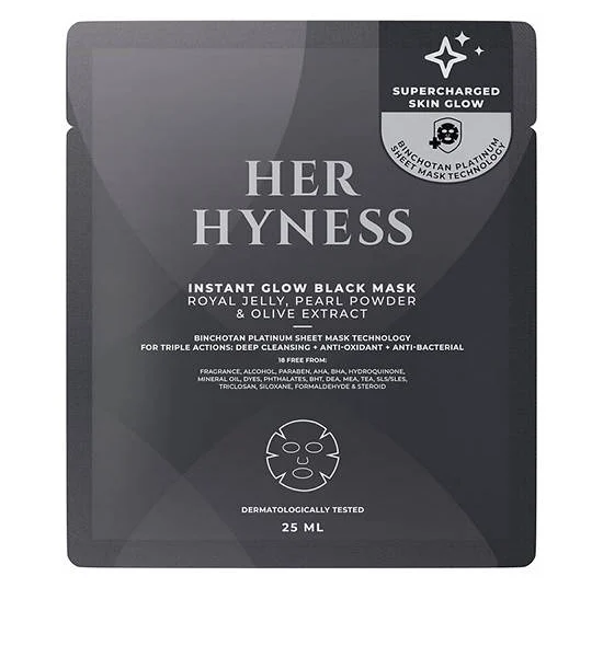 HER HYNESS Instant Glow Black Mask 25 mL Оригинал
