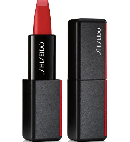 SHISEIDO Modern Matte PW Lipstick #514 Hyper Red Net Volume 4 g Оригинал
