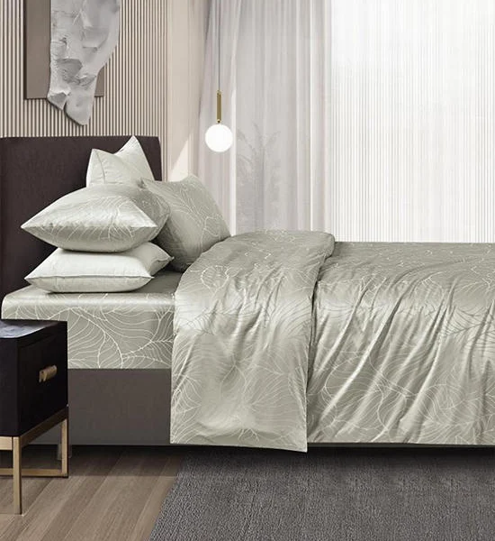 ESQUIRE Fitted Sheet Set 3 Pcs Jacquard Superior-Modal Collection Queen/King Size Оригинал
