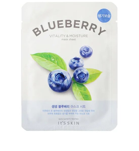 ITS SKIN THE FRESH MASK SHEET BLUEBERRY Оригинал