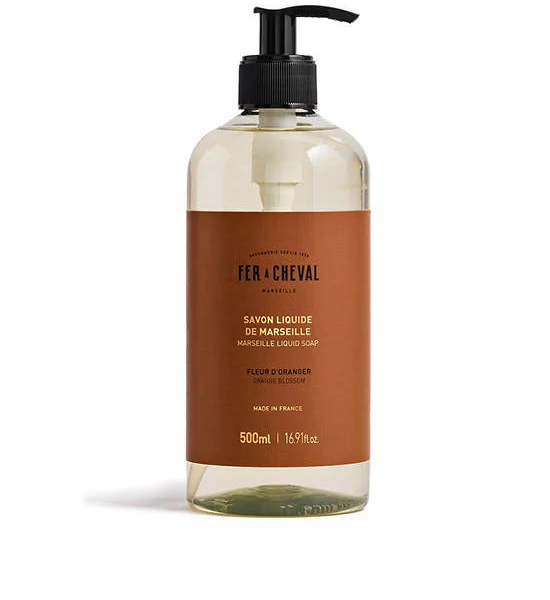 FER A CHEVAL Liquid Marseille Soap Orange Blossom 500 mL Оригинал