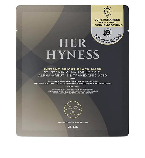HER HYNESS Instant Bright Black Mask 25 mL Оригинал