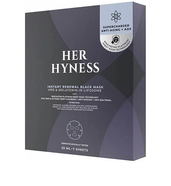 HER HYNESS Instant Renewal Black Mask (Box) 7X25 mL Оригинал