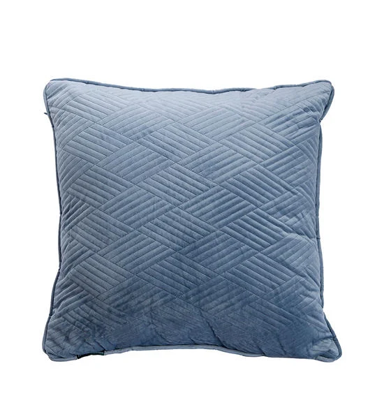 HAVEN Cushion Vevet Polyester 45x45 cm Blue Оригинал