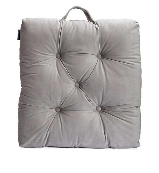 HAVEN Seat Cushion Polyester Vevet 50x50 cm Light Grey Оригинал