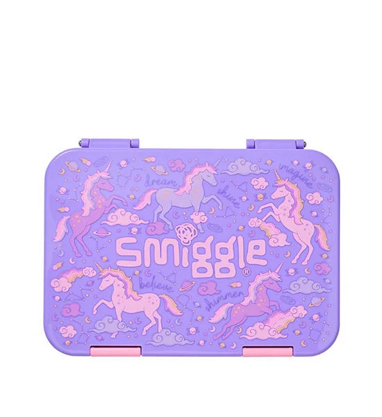 SMIGGLE Bento Lunchbox Eclipse Medium Lilac Оригинал