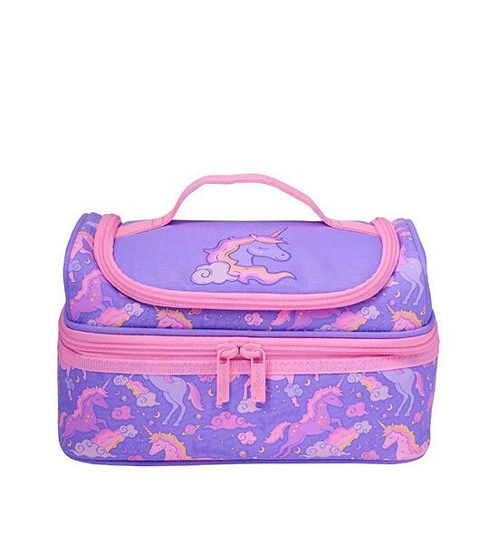 SMIGGLE Lunchbox Eclipse Double Decker Lilac Оригинал