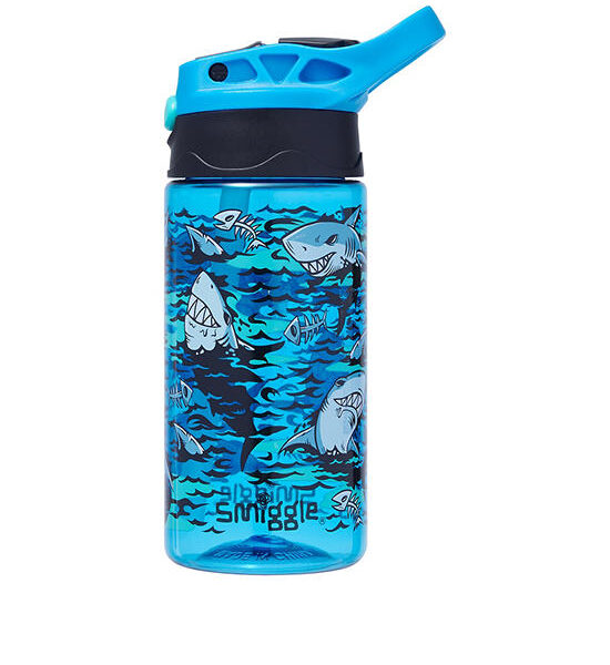 SMIGGLE Flip Drink Bottle Junior Plastic Curious 430 mL Оригинал