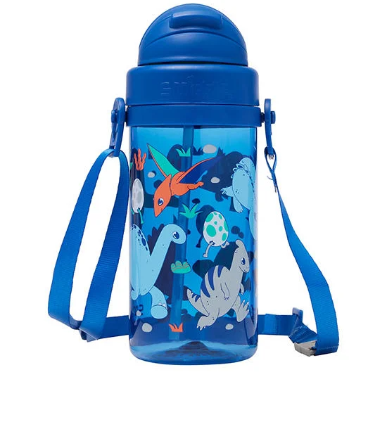 SMIGGLE Drink Bottle With Strap Teeny Tiny Plastic Out & About 400 mL Оригинал