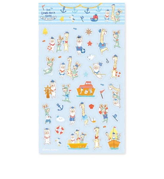 Sweet_Summer STICKER LONG NECK GANG Оригинал