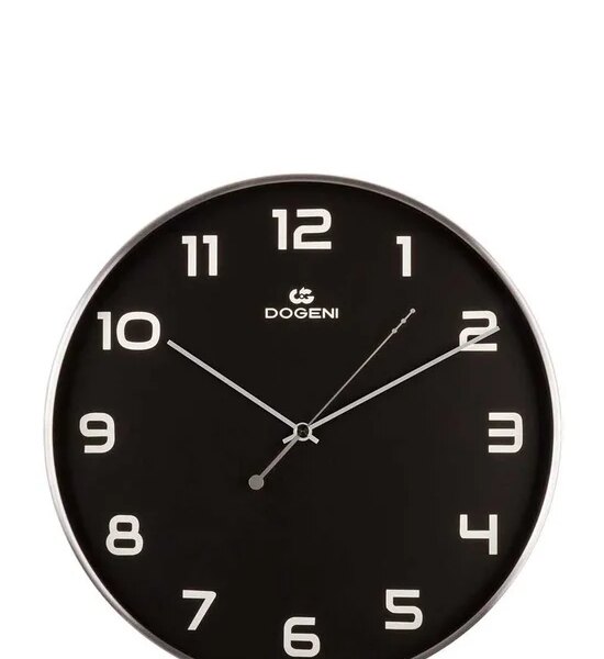 DOGENI DECORATIVE & STYLISH  CLOCKS model WNM011SL Silver Оригинал