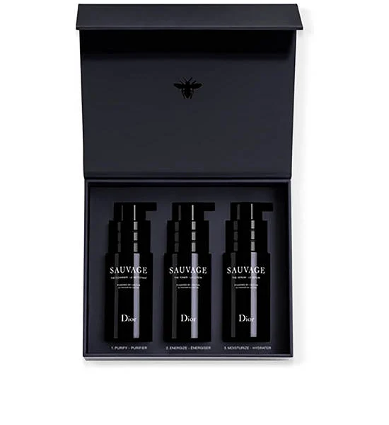 DIOR Sauvage Skincare Ritual Kit Cleanser, Toner and Serum Powered by Cactus for Men Оригинал