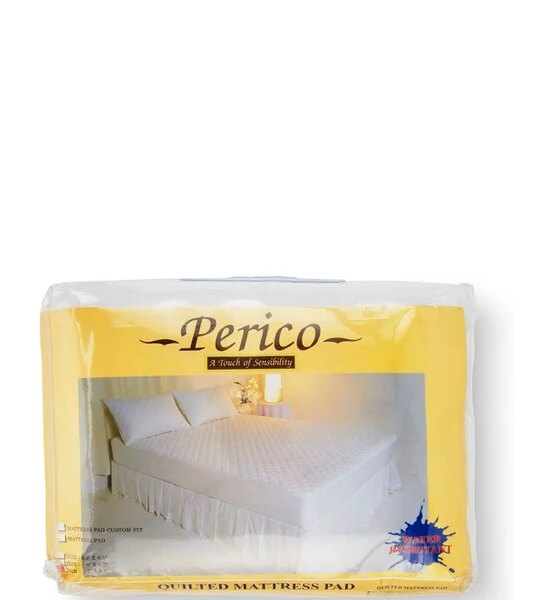 PERICO Mattress Pad Queen Size 5 ft White Оригинал