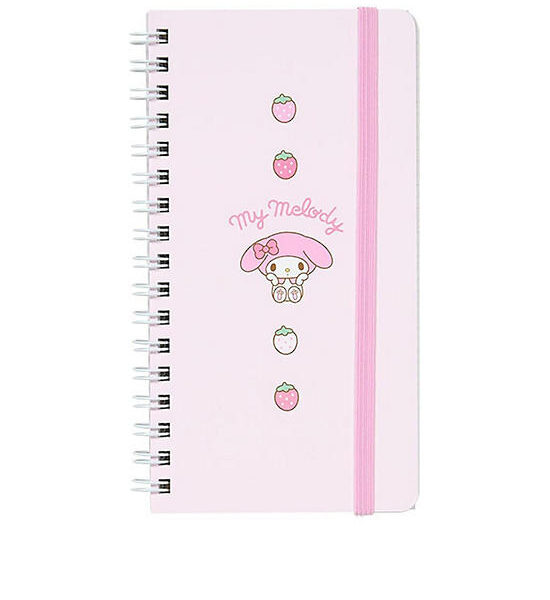 SANRIO Slim Spiral Notebook My Melody Multi-Color Оригинал
