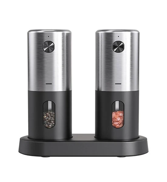 CUIZIMATE Electric Salt and Pepper Grinder Set Black Оригинал