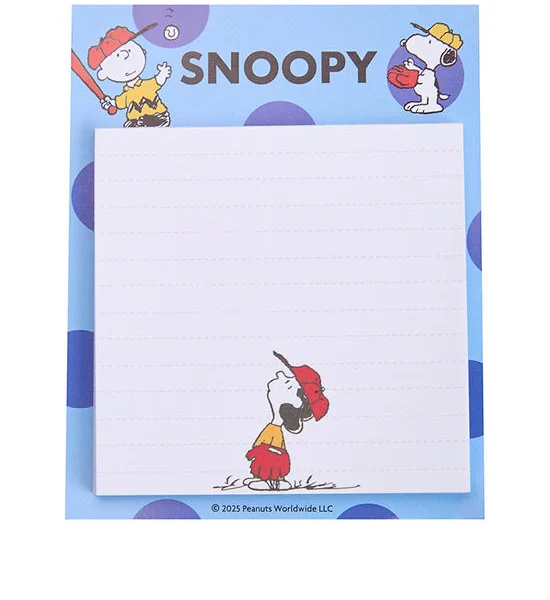 MINI MONO Sticky Note Snoopy 7x7 cm 50 Sheets Blue Оригинал