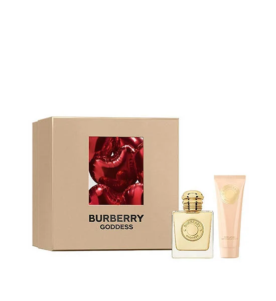 BURBERRY Women Fragrance Set Spring 25 Goddess Eau de Parfum 50 mL, Goddess Body Lotion 75 mL Оригинал