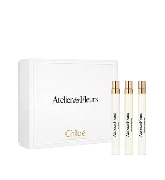 CHLOE Women Fragrance Set Spring 25 Cedrus Eau de Parfum Penspray 10 mL, Magnolia Alba Penspray 10 mL, Jasminum Sambac Penspray 10 mL Оригинал