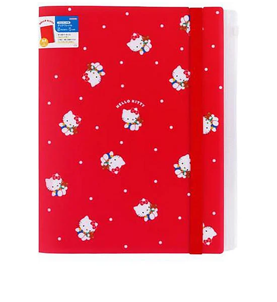 SANRIO 5 Pocket Open Folder (A4) Hello Kitty Multi-Color Оригинал