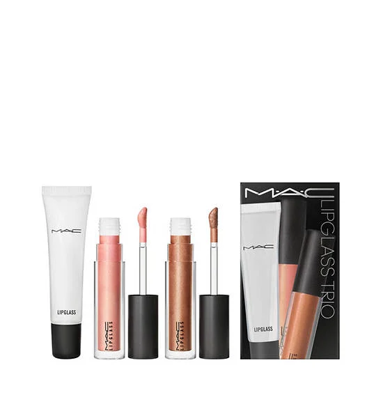 MAC Lipstick Set Glossed Out Lipglass Trio Оригинал