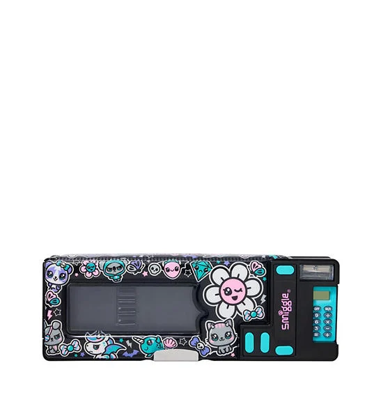 SMIGGLE Pencil Case Pop Out Trailblazer Black Mix Оригинал