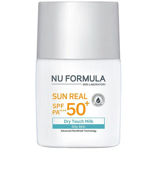 NU FORMULA Sun Real SPF50+ PA++++ Dry Touch Milk 15 g Оригинал