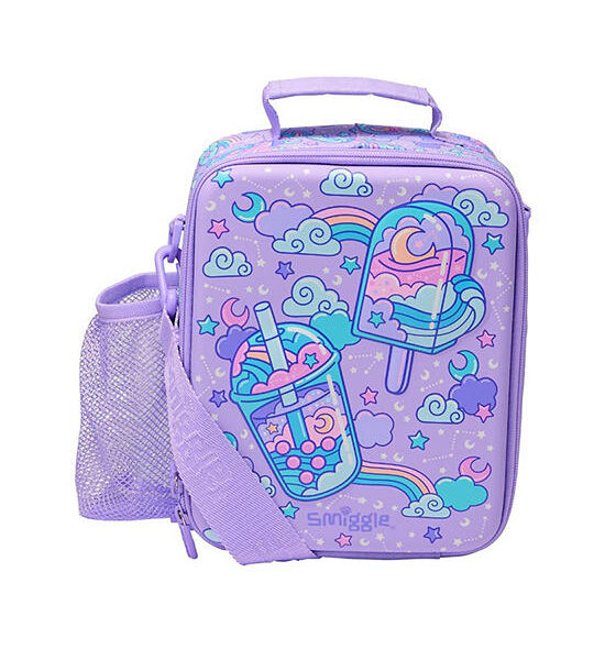 SMIGGLE Hardtop Lunchbox With Strap Trailblazer Lilac Оригинал