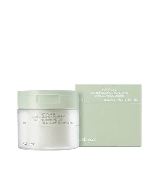 CELIMAX Ji Woo Gae Heartleaf BHA Peeling Pad 125 mL Оригинал