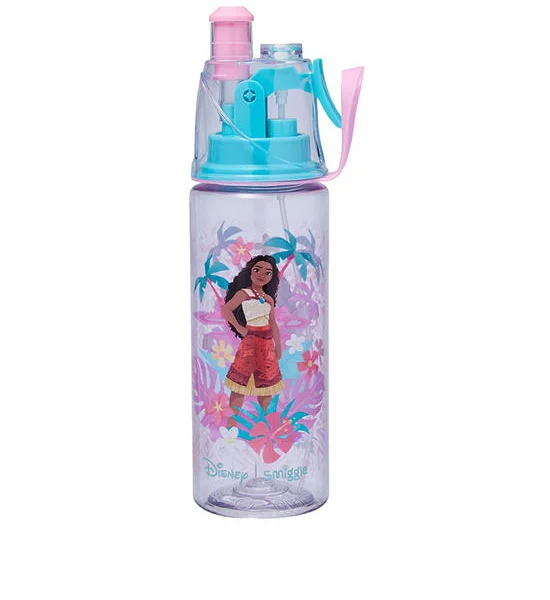 SMIGGLE Drink Bottle Spritz Plastic Moana 560 mL Pink Оригинал