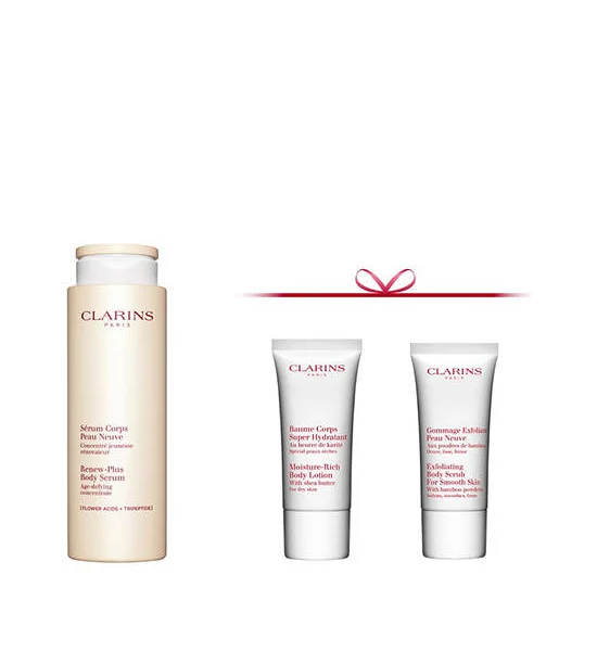 CLARINS Renew Plus Body Serum Set Оригинал