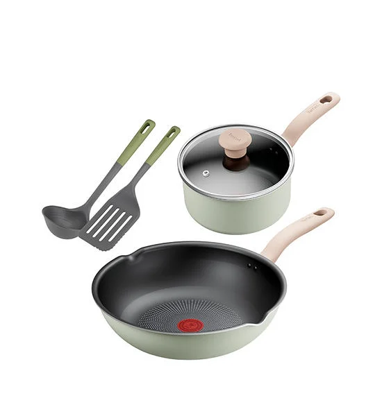 TEFAL Cookware Set 5 pcs So Matcha G179S5 Green Оригинал