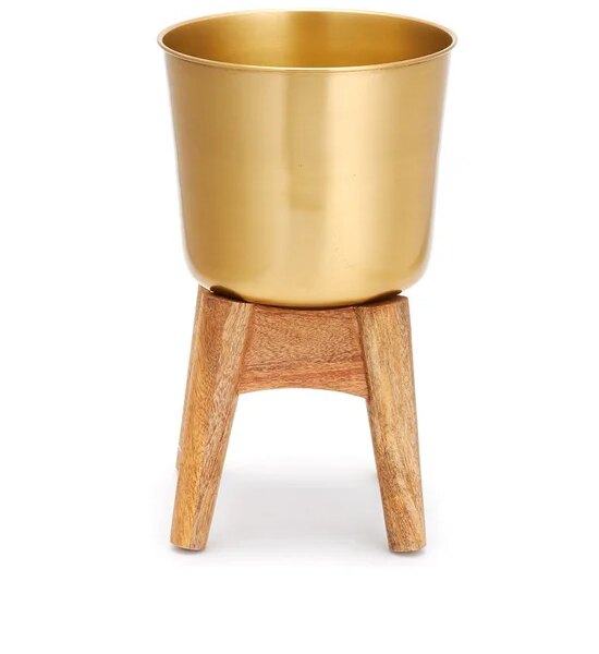 CENTRAL HOME กระถางขาไม้ SS GO 20X20X28 Оригинал