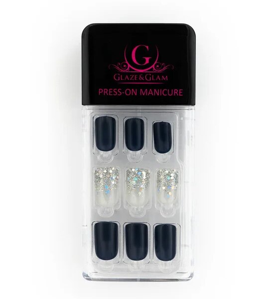 Glaze & Glam Press-On Manicure 30 Pcs PM0025 Оригинал