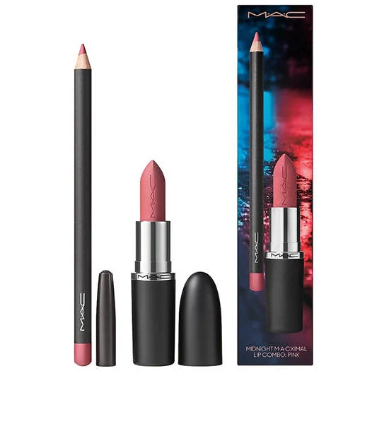 MAC Midnight M.A.Cximal Lip Combo Set: Pink Оригинал