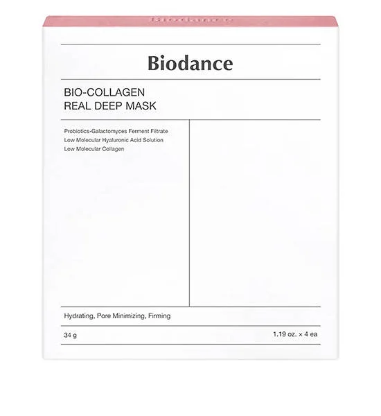 BIODANCE Bio Collagen Real Deep Mask 34 g 4 pcs Оригинал
